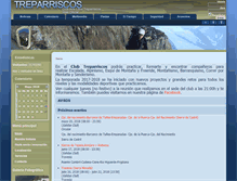 Tablet Screenshot of clubtreparriscos.org